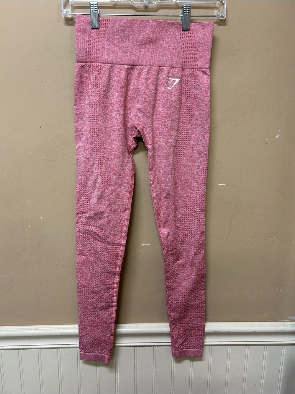 Gymshark Vital Seamless Leggings Heathered Red Size XS
